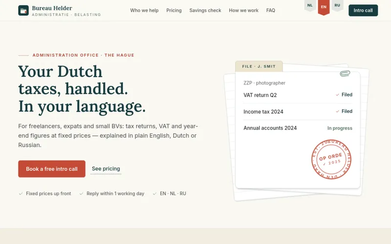 Preview — Bureau Helder