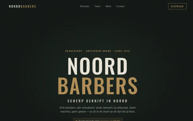 Preview — Noord Barbers
