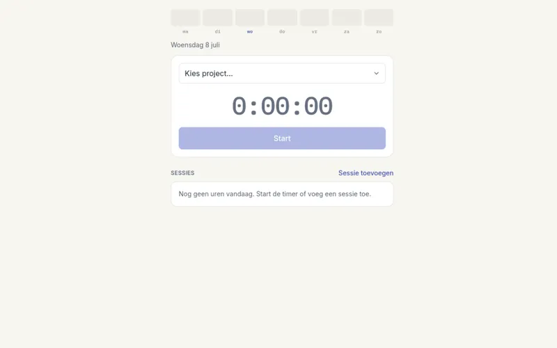 Preview — UrenBaas